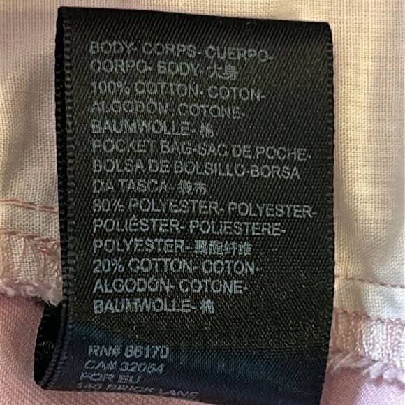 BDG pink washed high waisted cropped khaki jeans, size 2 - Picture 8 of 8